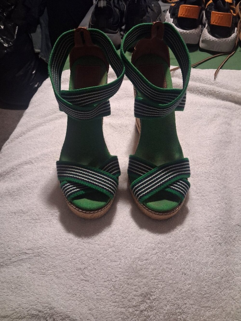 Tory burch Espadrille 2 pair size 10